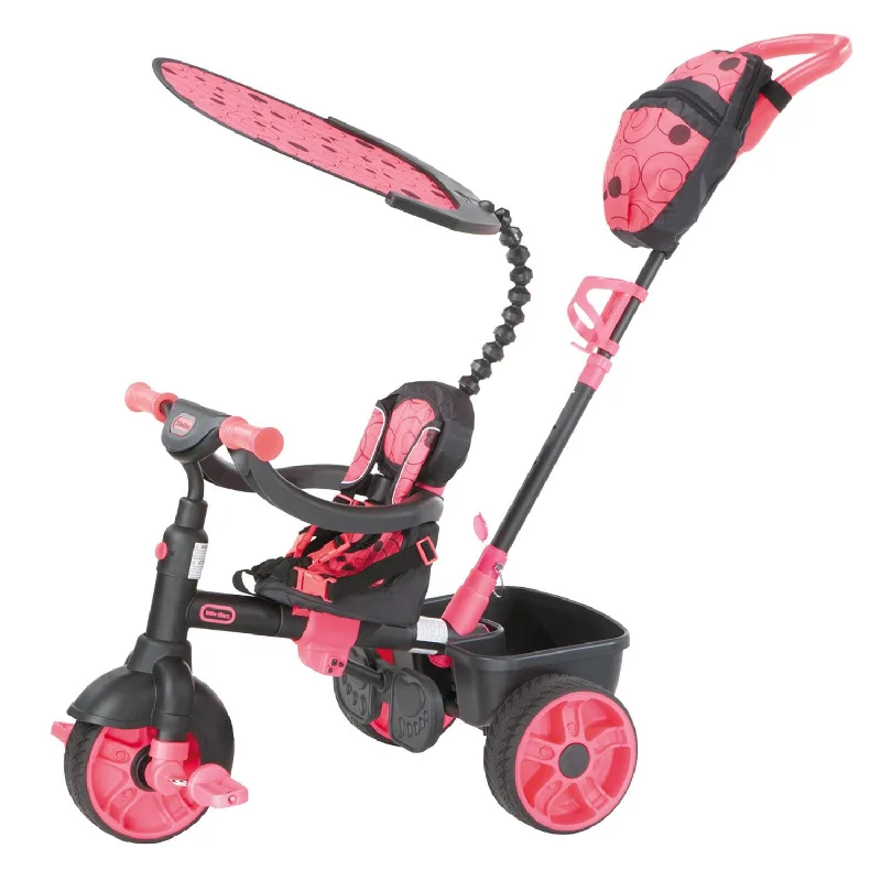 4-in-1 Trike Deluxe Edition - Neon Pink