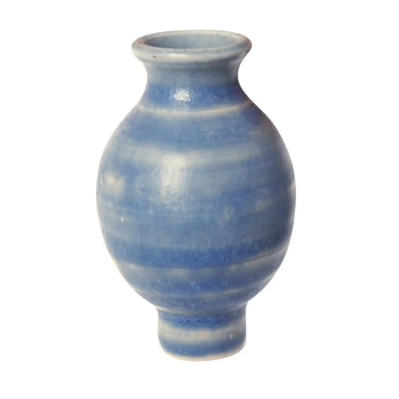 Grimm's birthday ring deco vase - blue