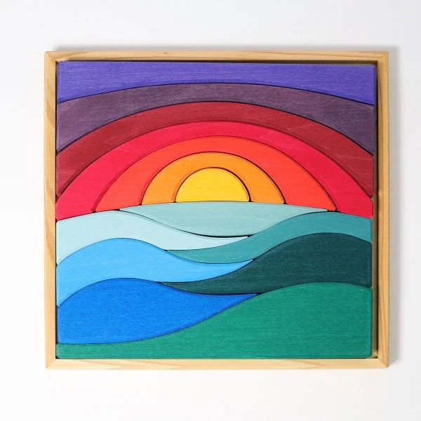 Grimm's wooden landscape puzzle