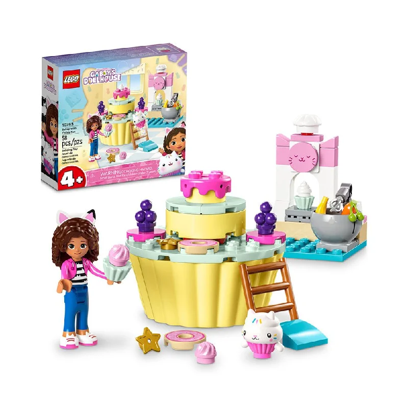 LEGO Gabby's Dollhouse Bakey with Cakey Fun 10785 Building Toy Set (58 Pieces)