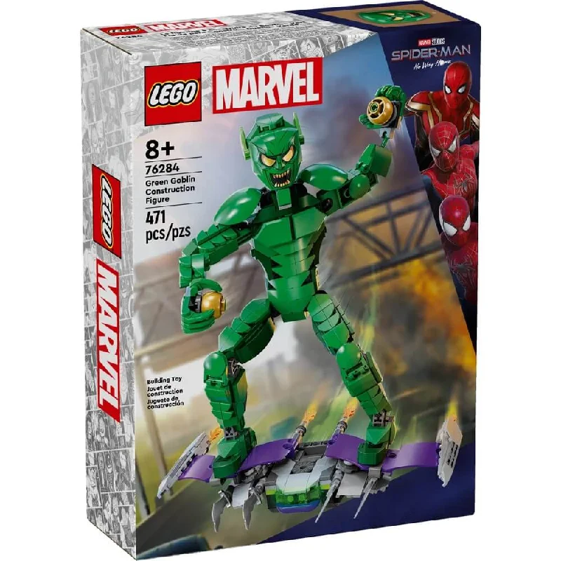 LEGO® Marvel Green Goblin Construction Figure 471 Piece Building Set (76284)