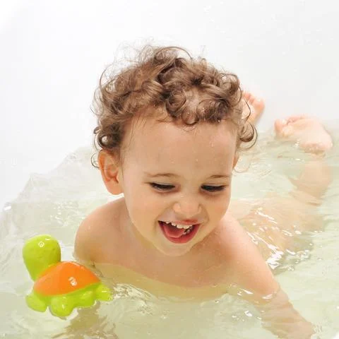 CaaOcho Natural Rubber Bath Sea Turtle Ocean Baby Bath Toys 0m+