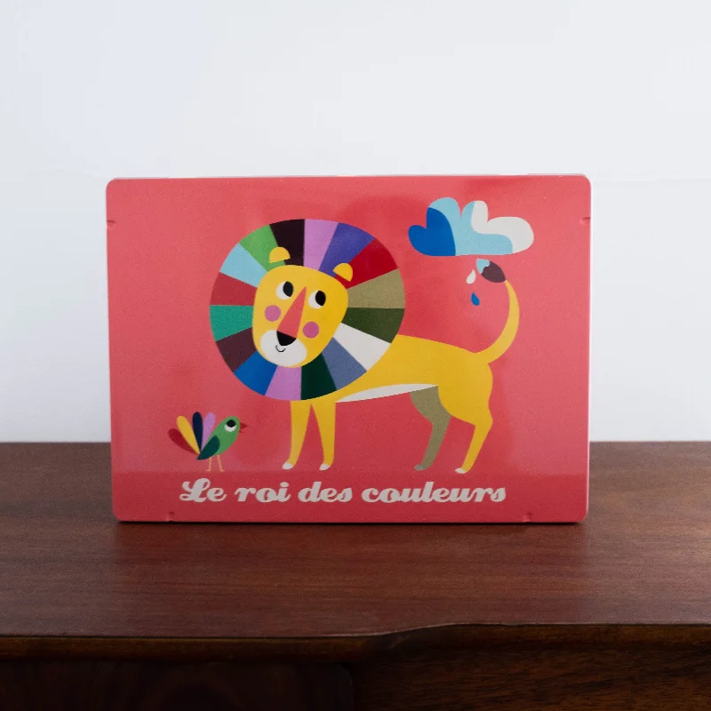 NEW Ingela Lion Watercolor Paint Tin Set