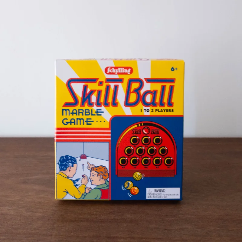 Retro Skill Ball Mini Game Set