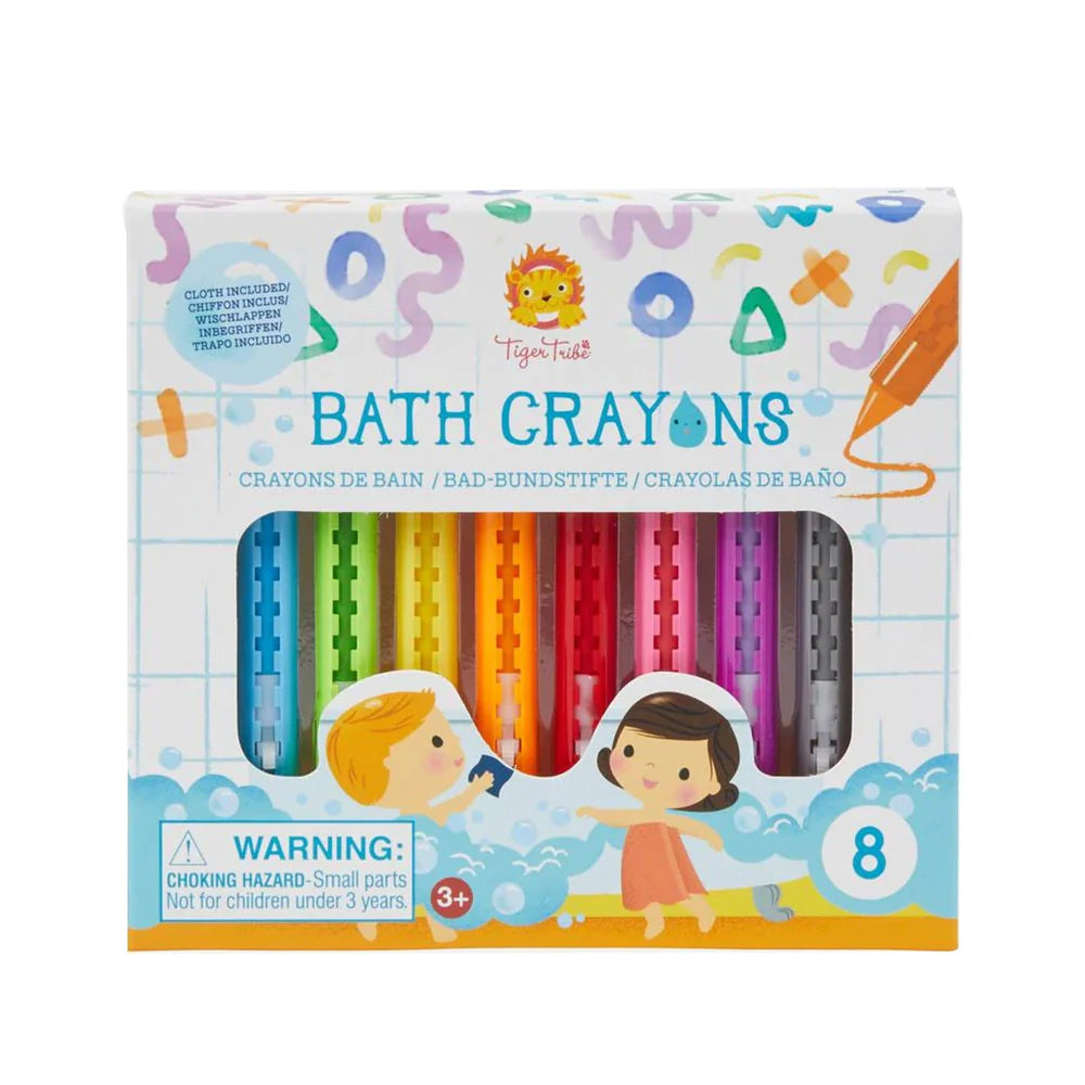 Tiger Tribe Bath Crayons Bath Toys Art and craft for kids 3yrs+